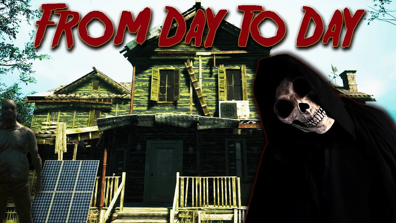 The Grim Tries To Settle Down In His New Home | From Day To Day | New Horror Game