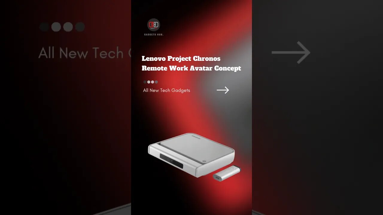 Lenovo Project Chronos Remote Work Avatar Concept #lenovo