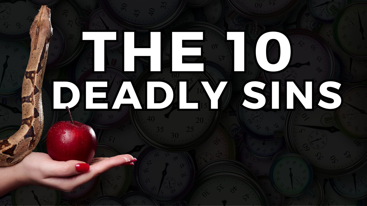 10 Deadly Sins of the Moses Generation - Greater Exodus Preparation!