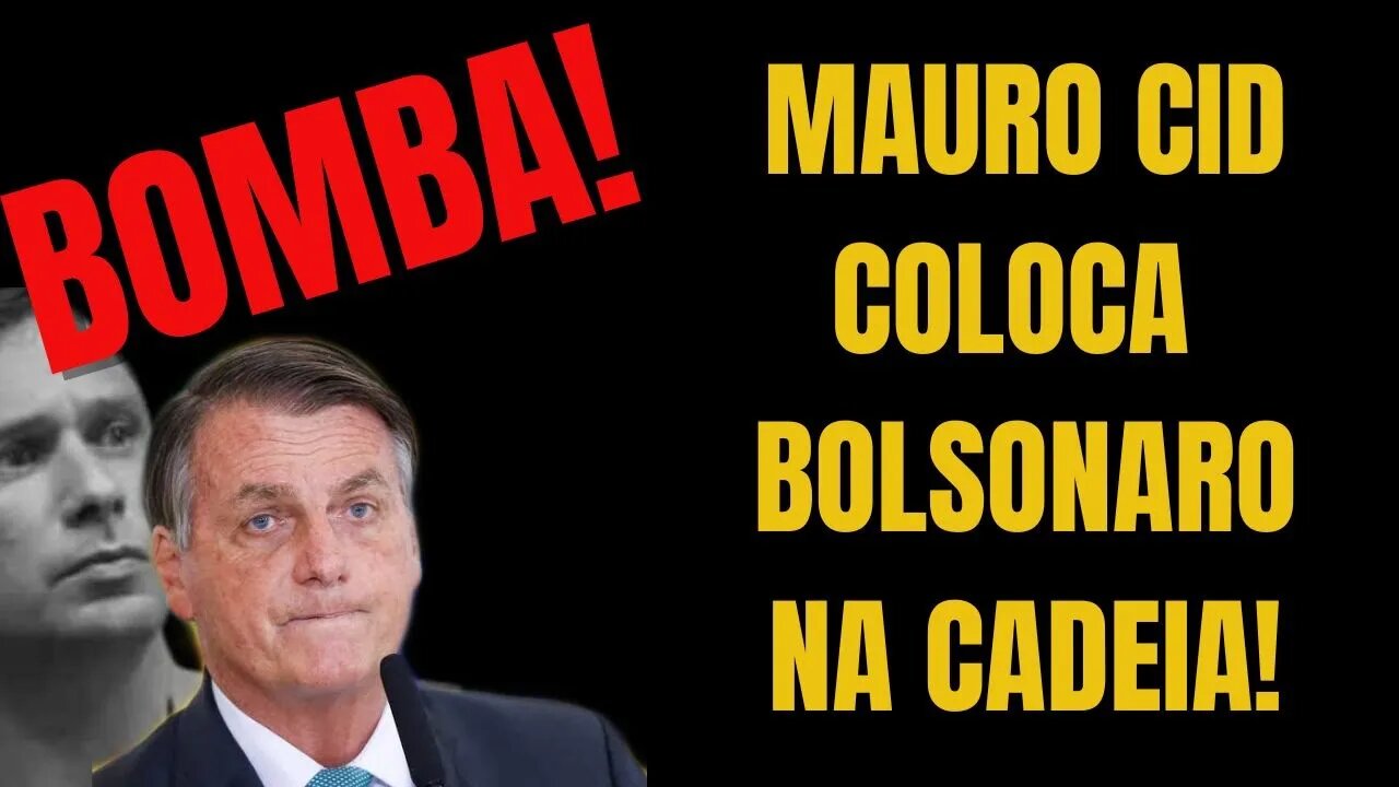 #43 - BOMBA! MAURO CID COLOCA BOLSONARO NA CADEIA! CLIMA TENSO EM BRASÍLIA! #bolsonaro #maurocid