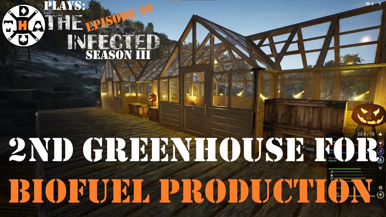 The Infected Gameplay S3EP39 Second Greenhouse For BioFuel Production. It's a Must Right Now!