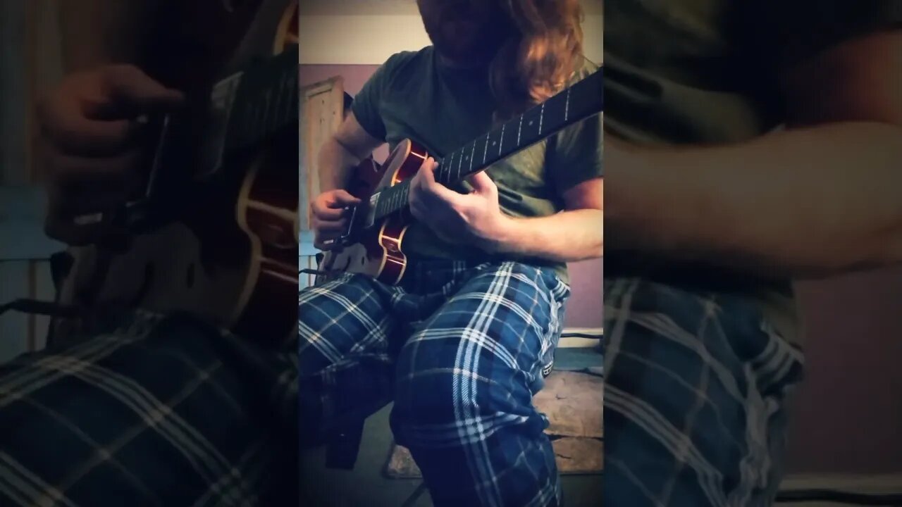 Guitar practice: Blackbird (no plectrum)