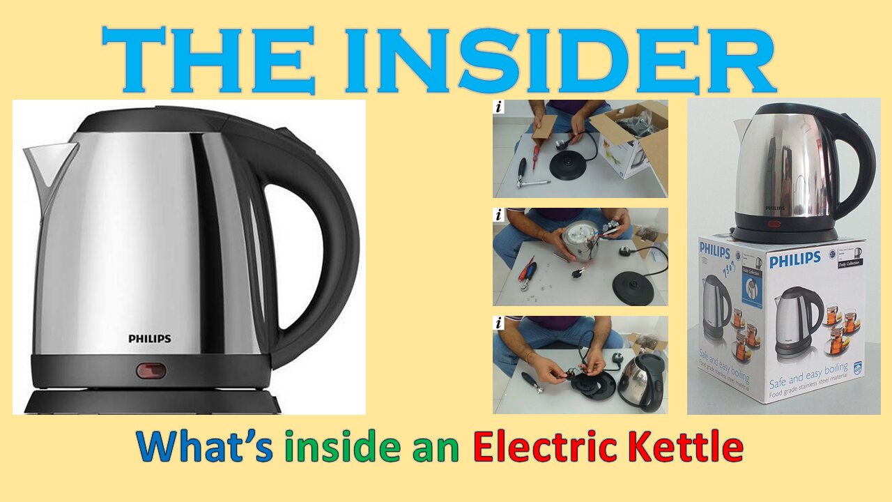 What's inside an Electric Kettle and How Electric Kettle works || The Insider