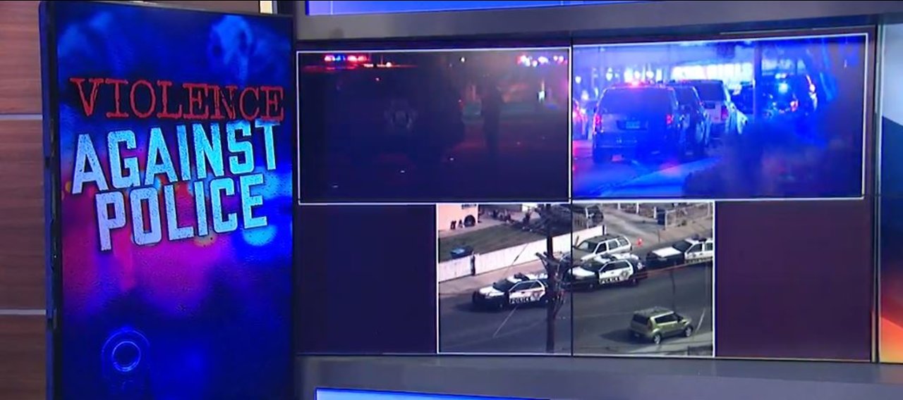 Domestic call leads to police shooting near downtown Las Vegas