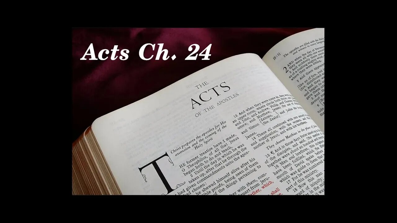 Acts Chapter 24