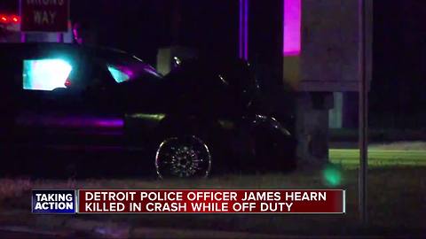 Off-duty Detroit police officer killed in crash on Woodward Avenue