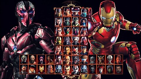 Mortal Kombat 9 - MKX Sektor And Iron Man Expert Tag Ladder - Gameplay @(1080p) 60FPS