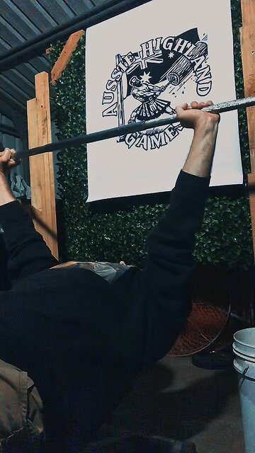 Five weeks to train until the Aussie Highland games