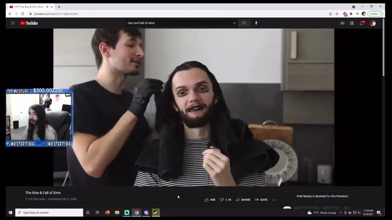 Moistcr1tikal Reacts To The Rise & Fall of Emo