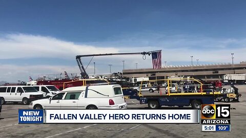 Remains of Staff Sgt. Maximo A. Flores returned to Phoenix