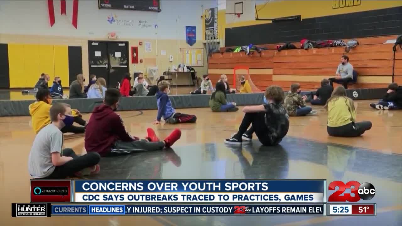 COVID concerns over youth sports, CDC says outbreaks traced to practices and games