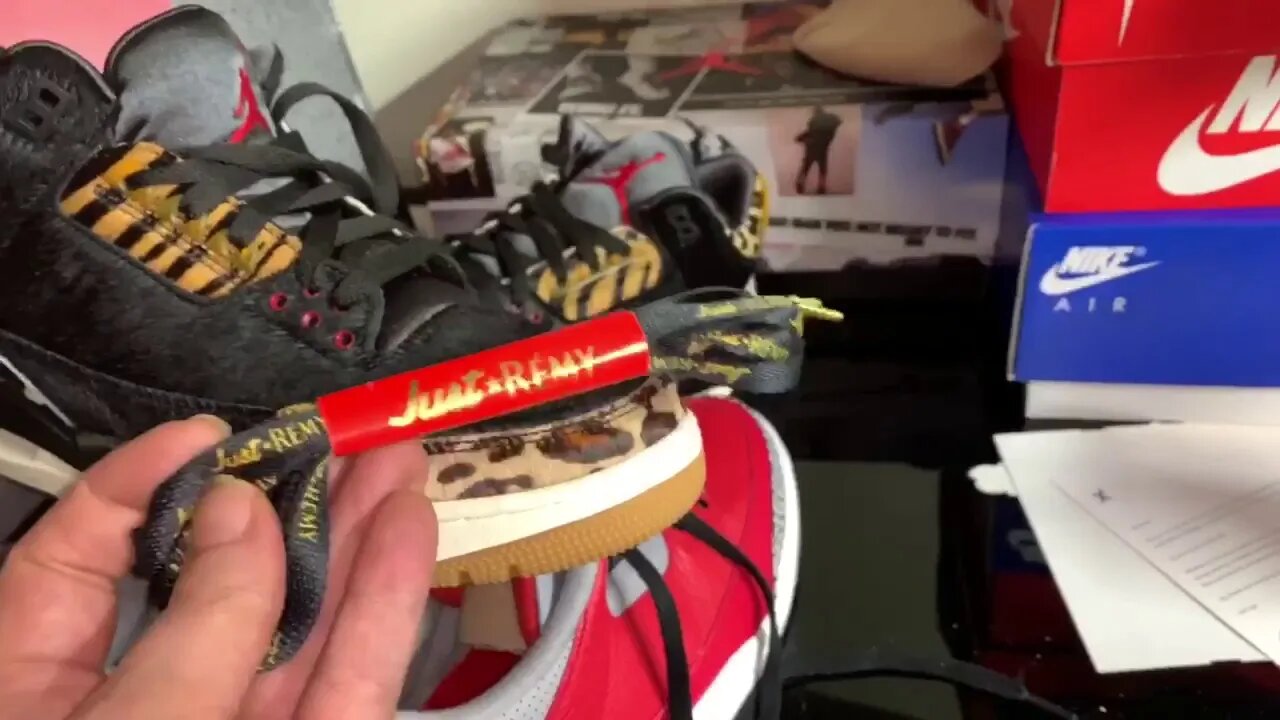 Must Watch!: THE RIGHT LACES For- "Air Jordan 3 Animal INSTINCT"