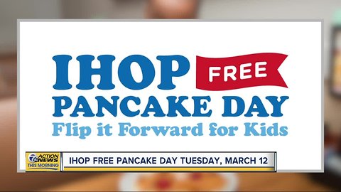 IHOP Free Pancake Day