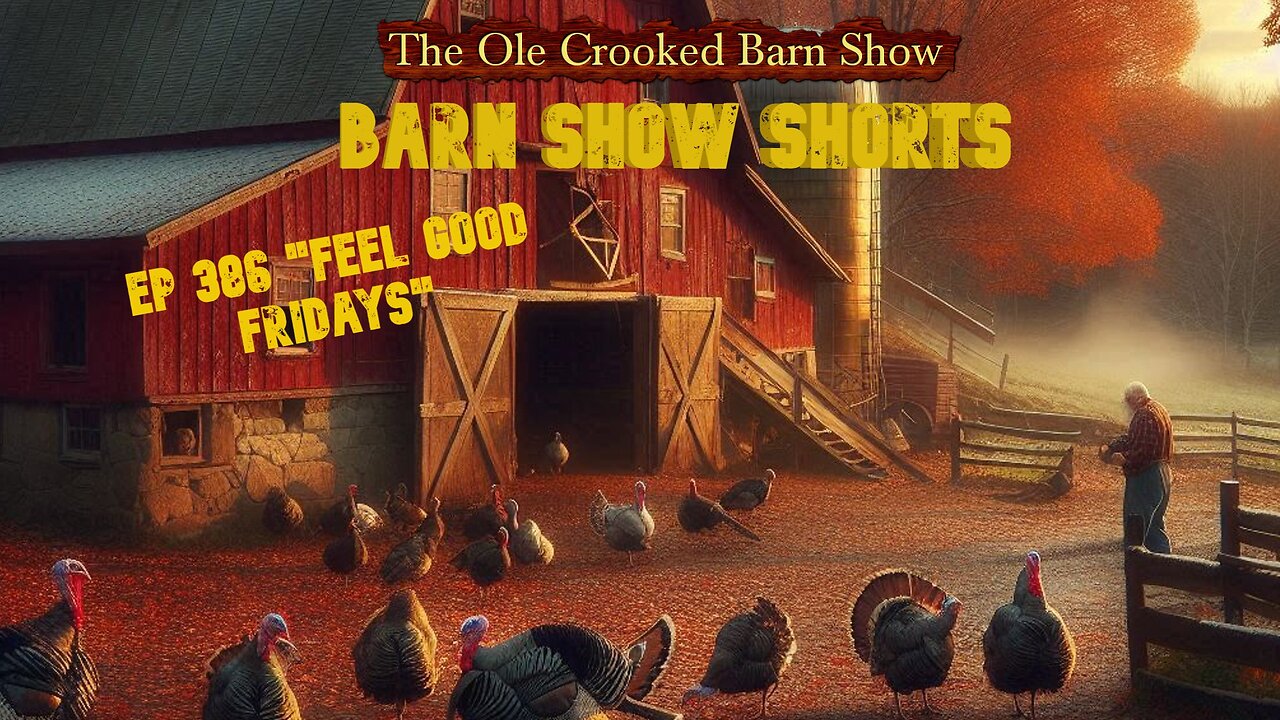 "Barn Show Shorts" Ep. #386 “Feel Good Fridays”