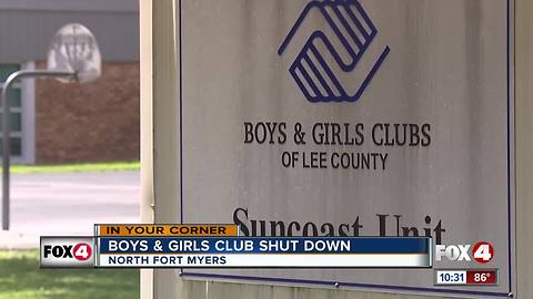 State funding cuts force closure of NFM Boys & Girls Club