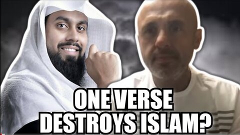 Muslim SILENT & BAFFLED At ONE Quran Verse DESTROYING Islam✟🙌🏻