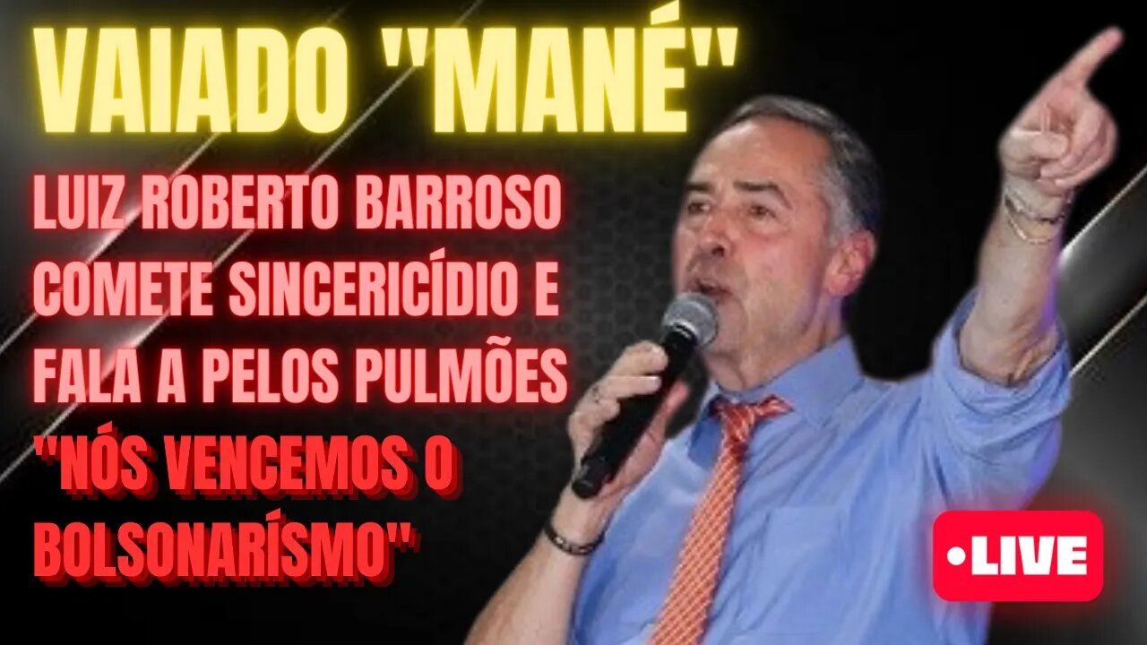 MINISTRO BARROSO É VAIADO NA UNE E COMETE SINCERICÍDIO