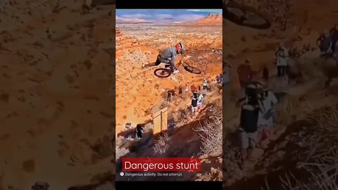 Extreme sports with dangerous stunts