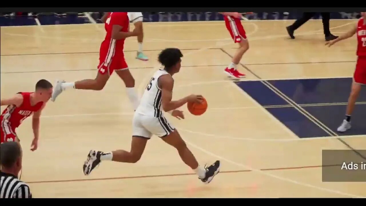 Bronny James Scoring Highlights Before Getting Injured as Lebron James Watches #shorts