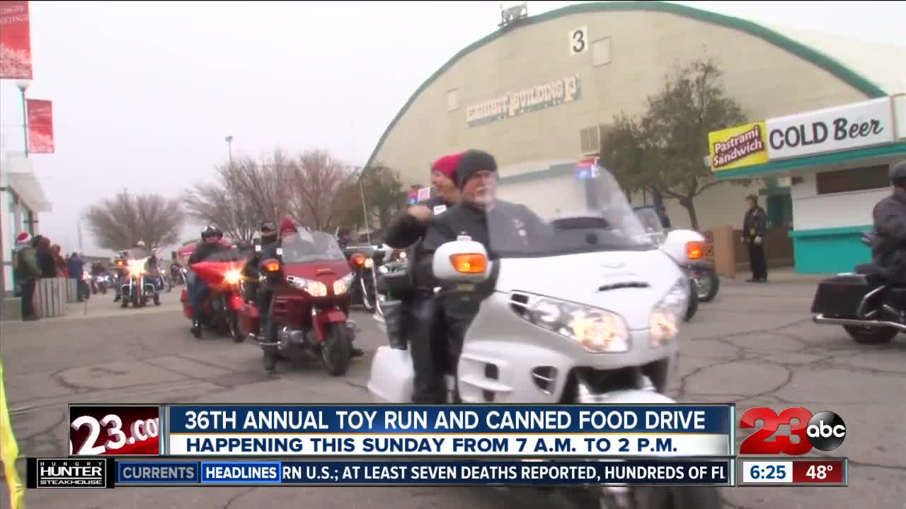 36th Annual Bakersfield Toy Run and Canned Food Drive