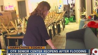 OTR Senior Center reopens after flooding