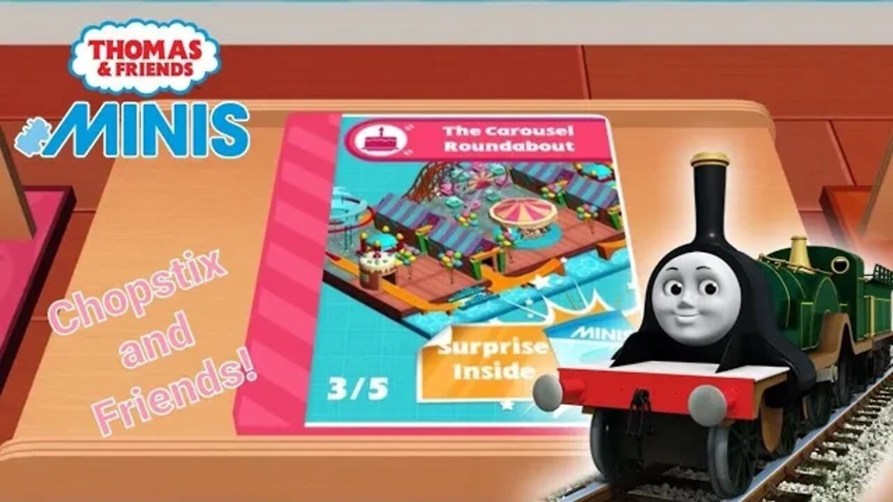 Chopstix and Friends! Thomas & Friends: Minis part 13 - Emily's Carousel Roundabout & BONUS TRACKS!