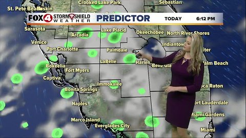 FORECAST: Humidity & isolated rain return