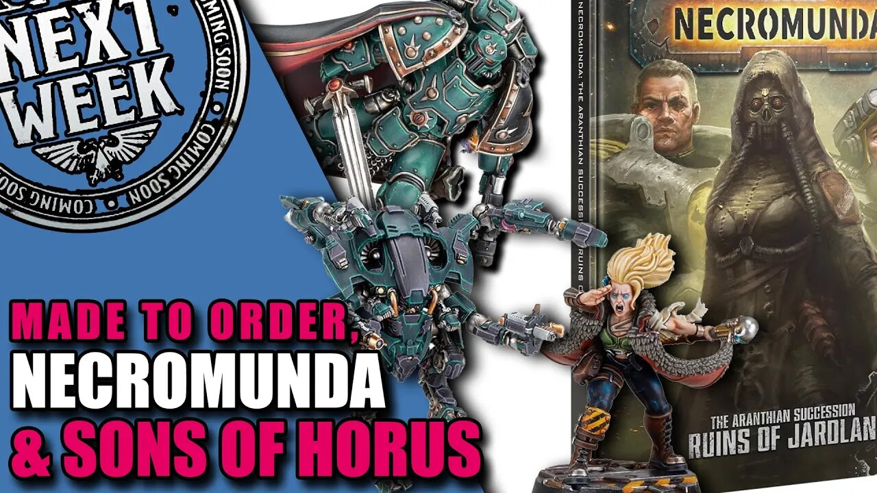 Ruins of Jardlan revealed, Sons of Horus champion & Made To Order!