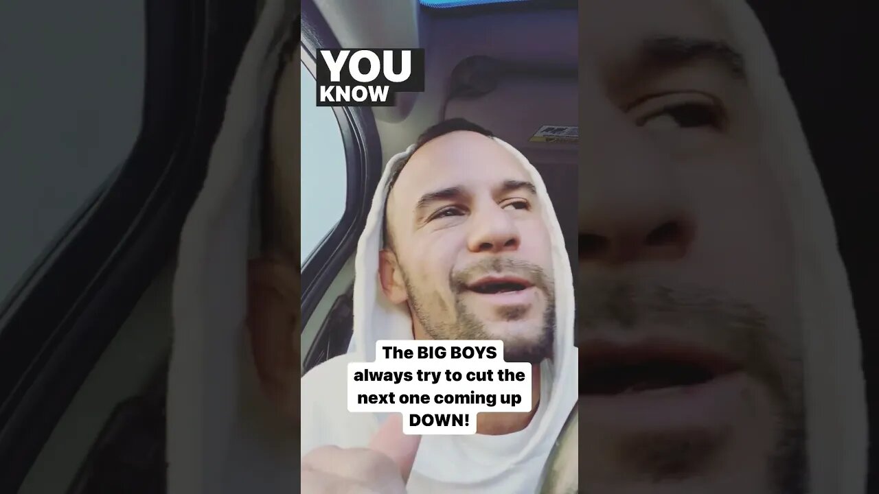 The BIG BOYS always try to cut the next one coming up DOWN