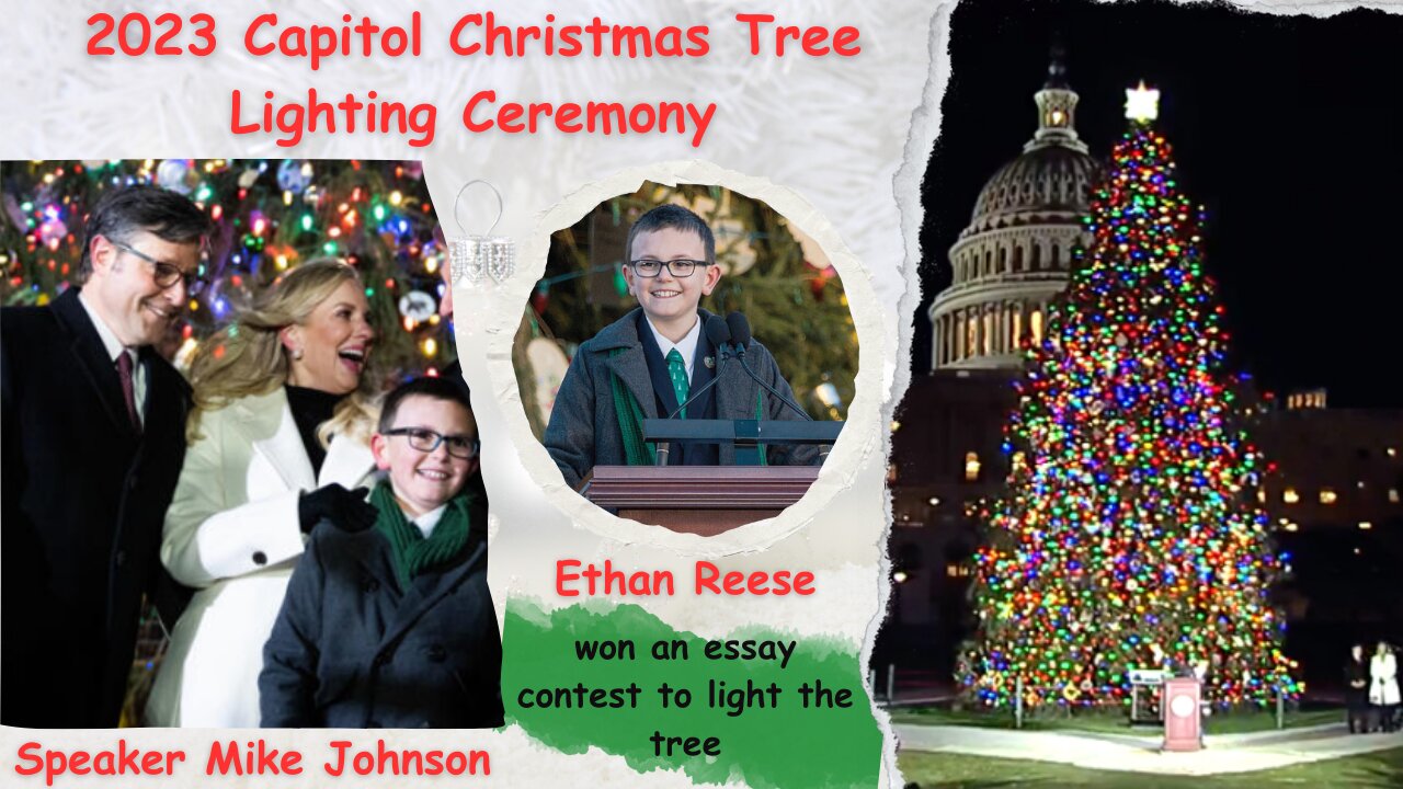 2023 Capitol Christmas Tree Lighting Ceremony