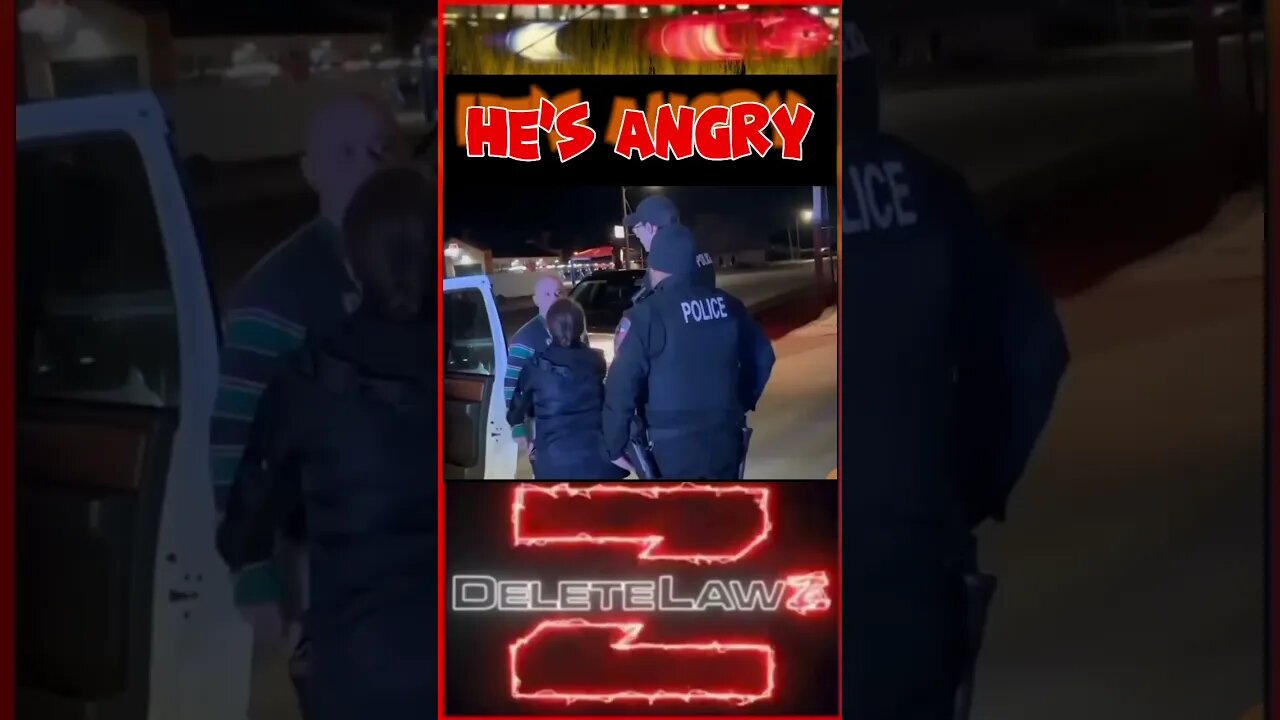 Cops Harass Guy; Now He’s Mad