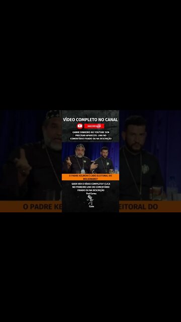 PADRE KELMON É CABO ELEITORAL? #shorts #padrekelmon #caboeleitoral #bolsonaro #padre
