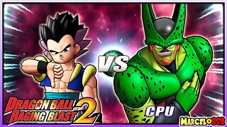 Gotenks Vs. Cell 2ª Forma - Dragon Ball: Raging Blast 2