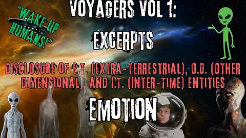 Emotion | Excerpts from Voyagers Volume 1