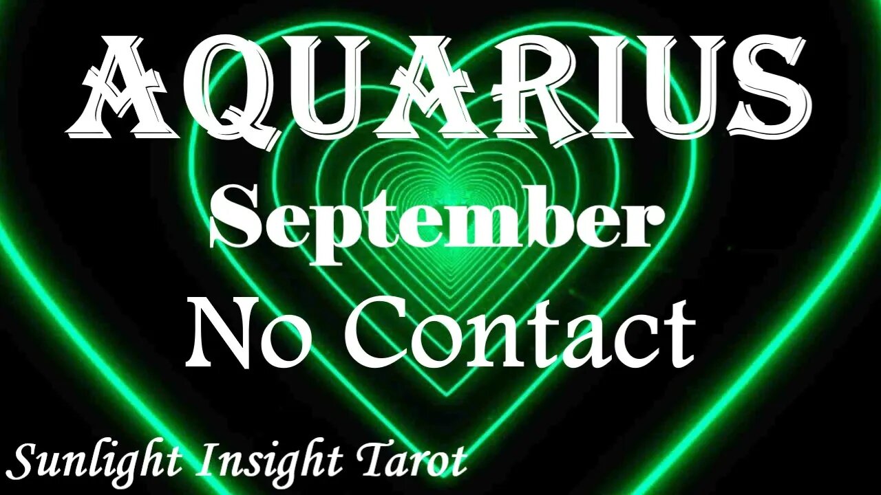 Aquarius *They Can Be With You Now, Justice Finally Goes in Their Favor* September 2023 No Contact