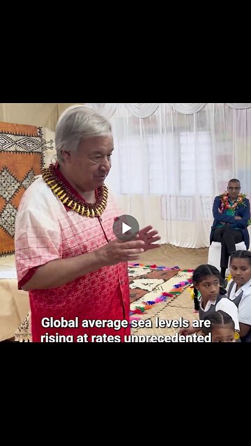 UN Secretary-General António Guterres said, "Burning fossil fuels is causing greenhouse gases