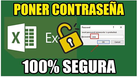 PONERLE CONTRASEÑA 🔑 A UN ARCHIVO EXCEL #excel ♥️💻