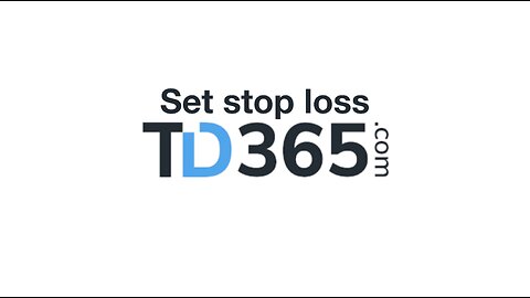 How to set a stop loss (TD365.com)