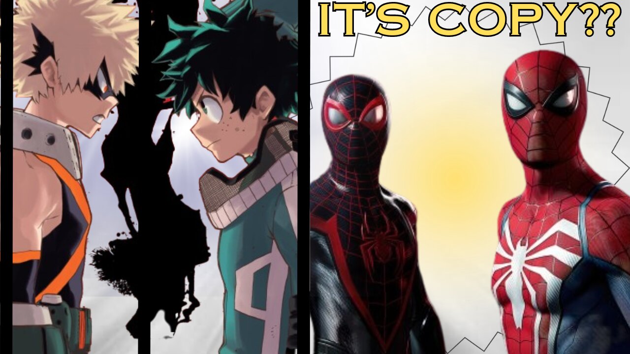 spiderman and my hero academia