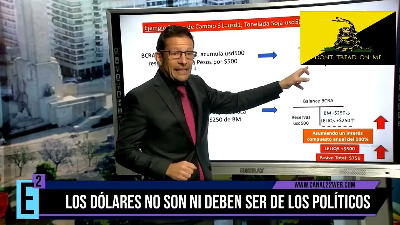 2022 07 27 Diego Giacomini Economía al cuadrado programa N° 135 por Canal 22Web