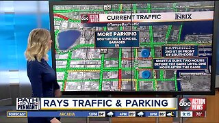 Rays traffic, parking info for game against Astros at Tropicana Field