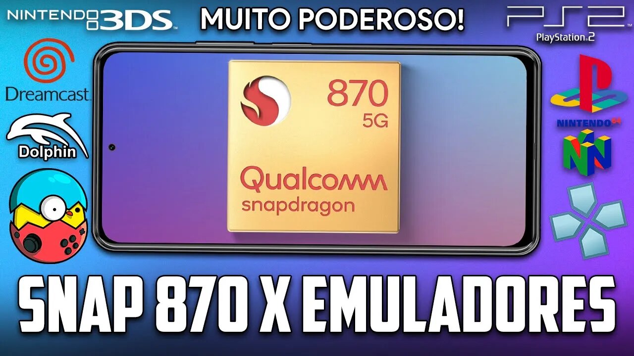 SNAPDRAGON 870 VS EMULADORES! | POCO F3 É MUITO BOM! | EggNS, Citra MMJ, AetherSX2, PPSSPP, Dolphin