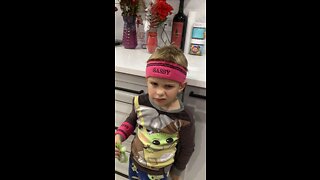 Mr Sassy Pants coming strong with the tude!!!
