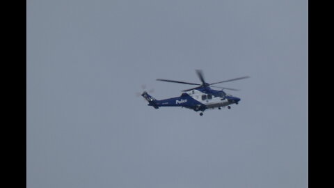 Police helicopter Mill Park Melbourne Australia