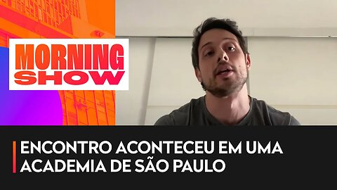 Fã tira foto com vocalista do Coldplay em academia e ganha ingresso para show