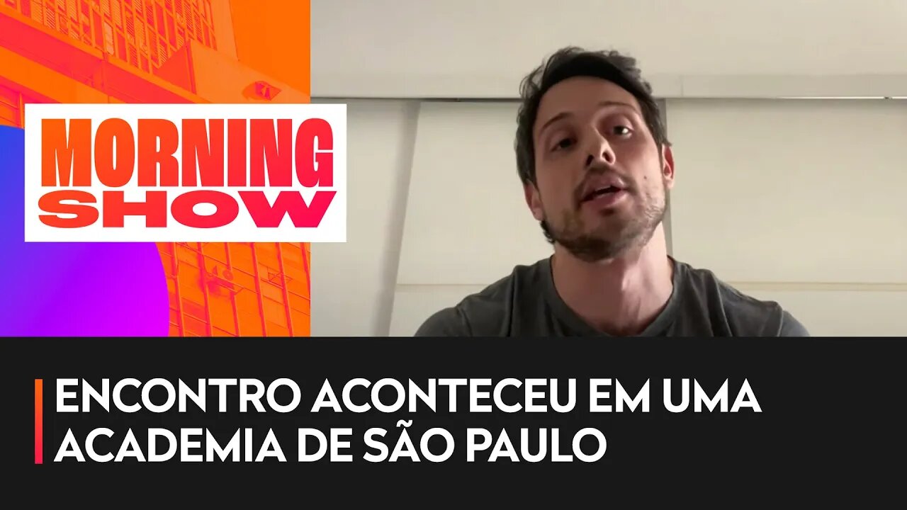 Fã tira foto com vocalista do Coldplay em academia e ganha ingresso para show