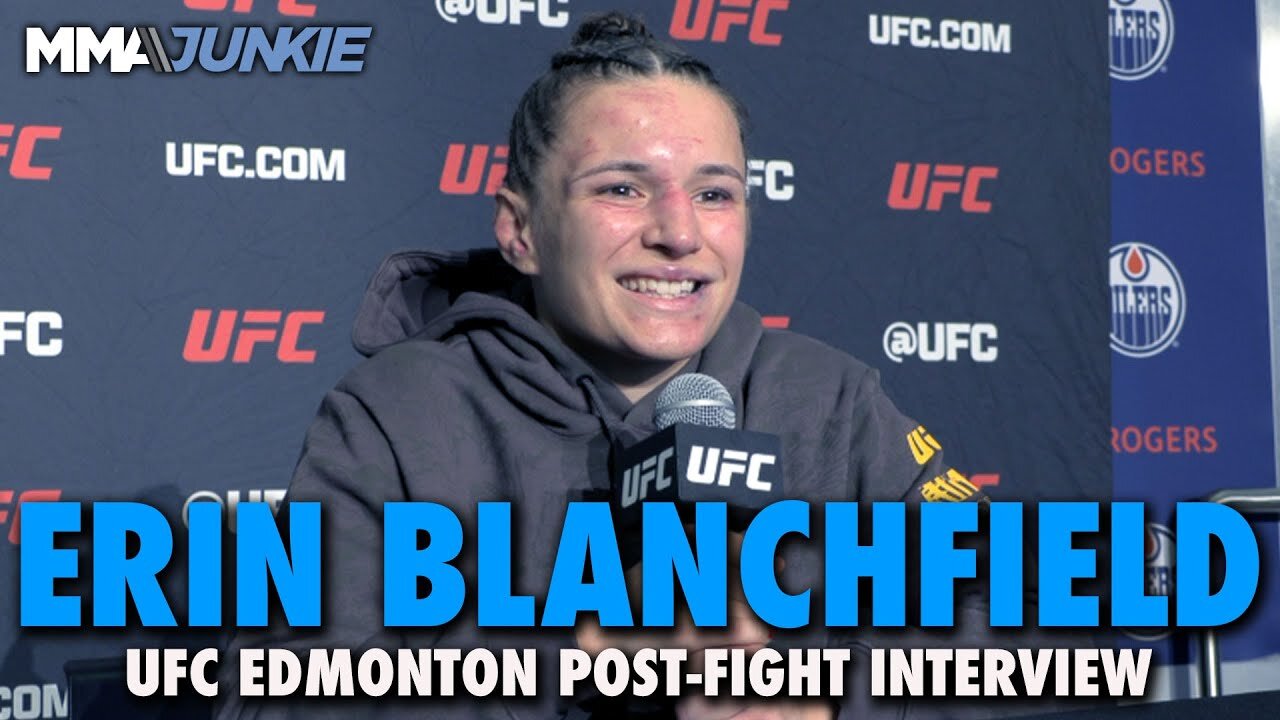 Erin Blanchfield Doubles Down on Alexa Grasso Callout After Beating Rose Namajunas | UFC Edmonton