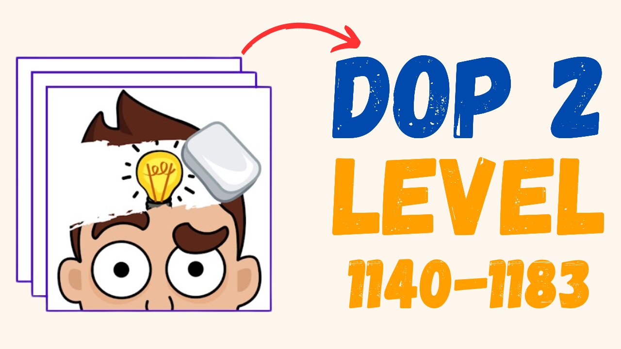 DOP 2:Delete One Part -New Update All Levels1140-1183-Android Gameplay Walkthrough #yt#viral