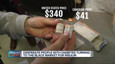 Diabetes black market: She gets insulin from Canada to help those who can't afford it