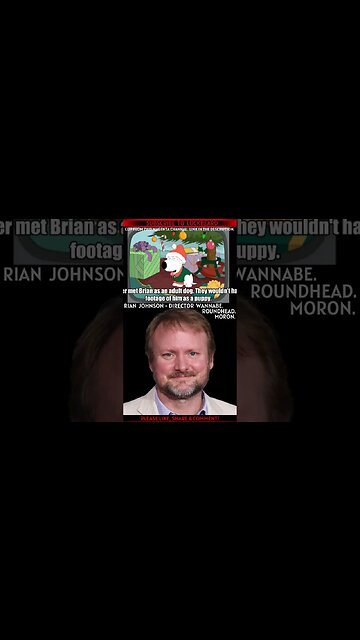 RIAN JOHNSON IS A MORON